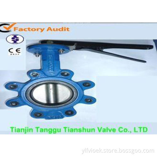 Stainless Steel Wafer And Lug Type Butterfly Valve With Pne